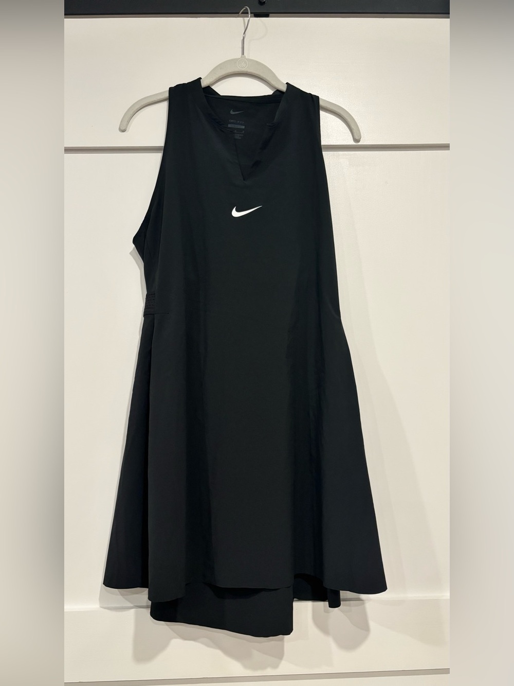 Nike Black Dri-FIT Slim Fit Black Dress Large